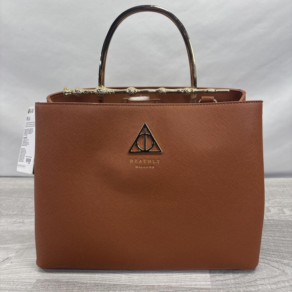 Loungefly Harry Potter Cognac Wand Handbag Exclusive - Picture 2 of 15